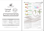 برای بزرگنمایی کلیک کنید نمونه سوالات مرحله چهارم آزمون سنجش دوازدهم تجربی دانلود PDF-1