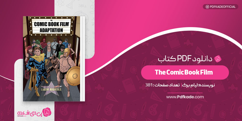 کتاب The Comic Book Film لیام برک